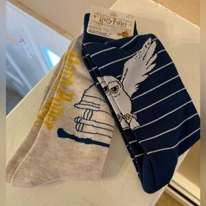 Warner Bros. Harry Potter Socks - Navy and White